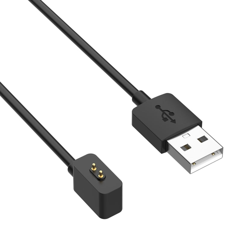 For Xiaomi Mi Band 8 Watch Magnetic Suction Charger USB Charging Cable, Length:1m(Black) - Smart Wear by PMC TechLife | Online Shopping South Africa | PMC TechLife