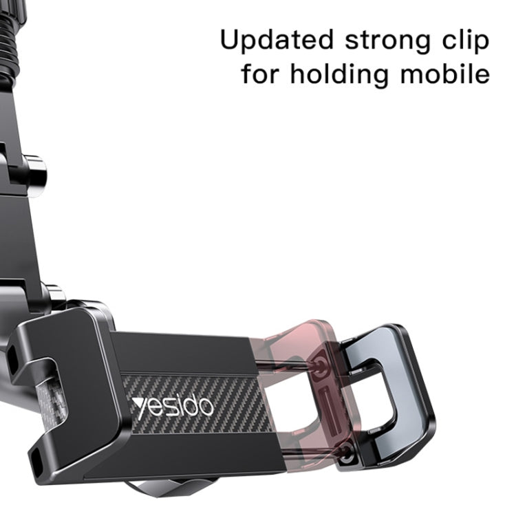 Yesido C192 Car Rearview Mirror Using Phone Holder(Black) - Universal Car Holders by Yesido | Online Shopping South Africa | PMC TechLife | Buy Now Pay Later Mobicred