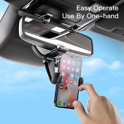 Yesido C193 Car Rearview Mirror Using Phone Holder(Black) - Car Holders by Yesido | Online Shopping South Africa | PMC Jewellery