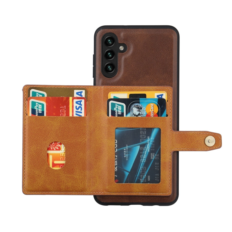 For Samsung Galaxy A24 4G Calfskin Card Slot TPU + PU Phone Case(Green) - free shipping - PMC TechLife - Order now!