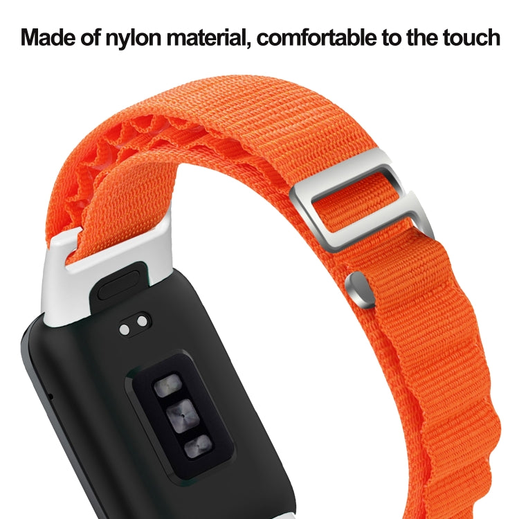 For Xiaomi Mi Band 7 Pro Loop Nylon Watch Band(Starlight Black) - Smart Wear by PMC TechLife | Online Shopping South Africa | PMC TechLife