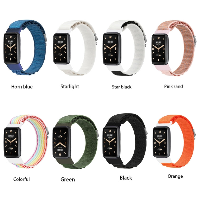 For Xiaomi Mi Band 7 Pro Loop Nylon Watch Band(Blue) - Smart Wear by PMC TechLife | Online Shopping South Africa | PMC TechLife