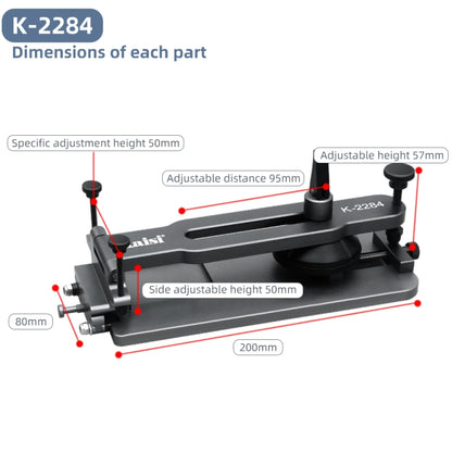 Kaisi K-2284 Universal Unheated LCD Screen Separator Fixture - Separation Equipment by PMC Jewellery | Online Shopping South Africa | PMC Jewellery