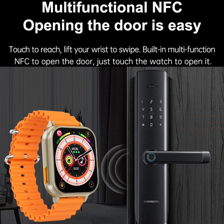 N22 2 in 1 1.96 inch HD Display Sport Bluetooth Call Earphone Smart Watch(Green) - Smart Wear by PMC TechLife | Online Shopping South Africa | PMC TechLife