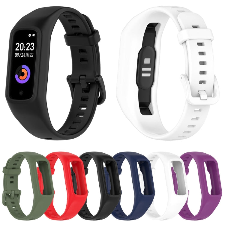 For Keep Band B2 Solid Color Integrated Silicone Watch Band(Navy Blue) - Smart Wear by PMC TechLife | Online Shopping South Africa | PMC TechLife