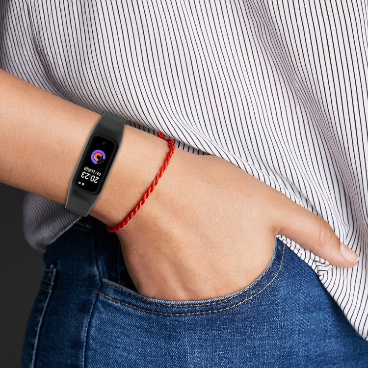 For Keep Band B2 Solid Color Integrated Silicone Watch Band(Navy Blue) - Smart Wear by PMC TechLife | Online Shopping South Africa | PMC TechLife