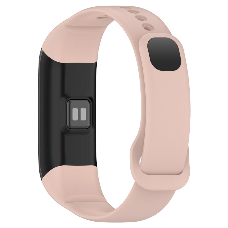 For Mambo Band 5 / 5S Solid Color Silicone Replacement Watch Band(Light Pink) - Smart Wear by PMC Jewellery | Online Shopping South Africa | PMC Jewellery