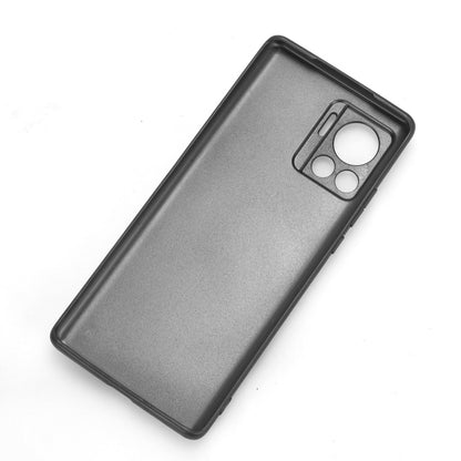 For Motorola Edge 30 Ultra Wristband Leather Back Phone Case(Black) - Motorola Cases by PMC Jewellery | Online Shopping South Africa | PMC Jewellery