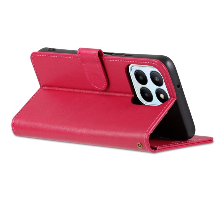 For Honor 70 Lite AZNS Sheepskin Texture Flip Leather Phone Case(Red) - free shipping - PMC TechLife - Order now!