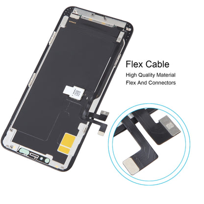 Soft OLED LCD Screen For iPhone 11 Pro Max with Digitizer Full Assembly - LCD Related Parts by PMC Jewellery | Online Shopping South Africa | PMC Jewellery