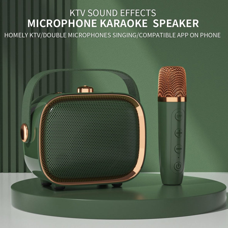 NewRixing NR138W Wireless Microphone TWS Handheld Noise Reduction Portable Smart Bluetooth Speaker(White) - Desktop Speaker by NewRixing | Online Shopping South Africa | PMC TechLife | Buy Now Pay Later Mobicred
