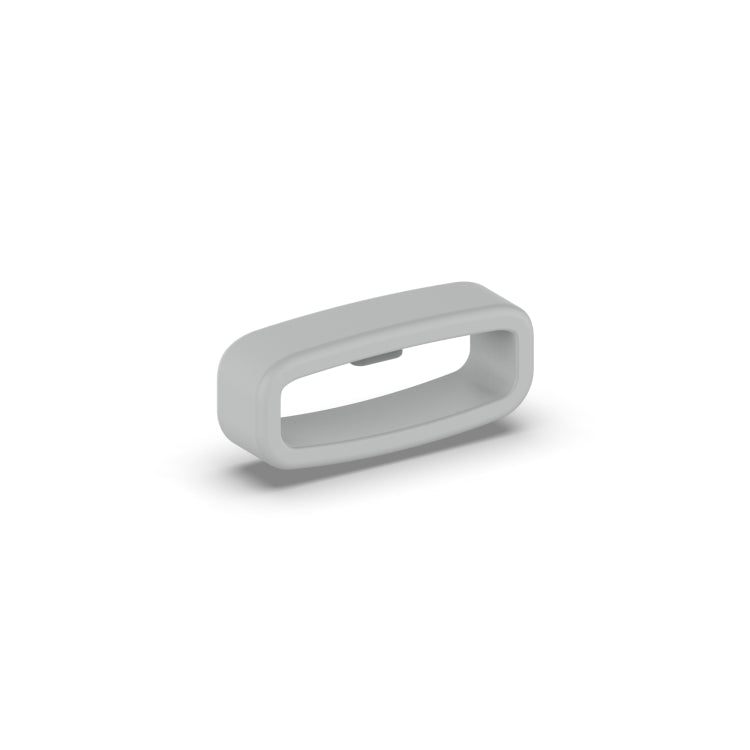 20mm 10pcs Universal Watch Band Fixed Silicone Ring Safety Buckle(Grey) -  by PMC TechLife | Online Shopping South Africa | PMC TechLife