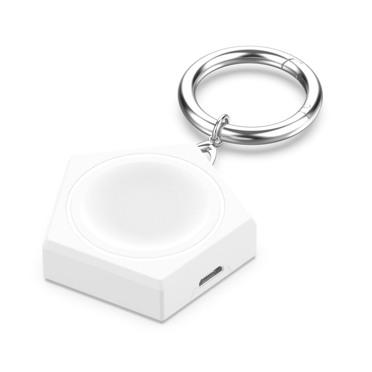 For Huawei Watch Ultimate Portable Universal Smart Watch Charger, Port:Micro-USB(White) -  by PMC Jewellery | Online Shopping South Africa | PMC Jewellery