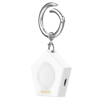 For OPPO Watch 3 / Watch 3 Pro Portable Universal Smart Watch Charger, Port:Micro-USB(White) -  by PMC Jewellery | Online Shopping South Africa | PMC Jewellery