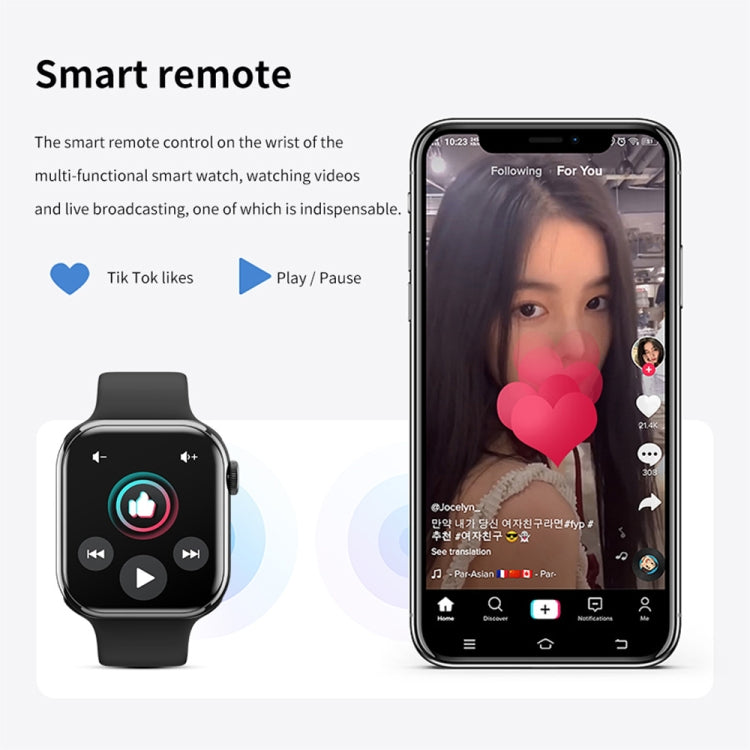 IW9 2.05 inch Square Screen Smart Watch Supports Bluetooth Calls/Blood Oxygen Monitoring(Black) - Smart Watches by PMC TechLife | Online Shopping South Africa | PMC TechLife