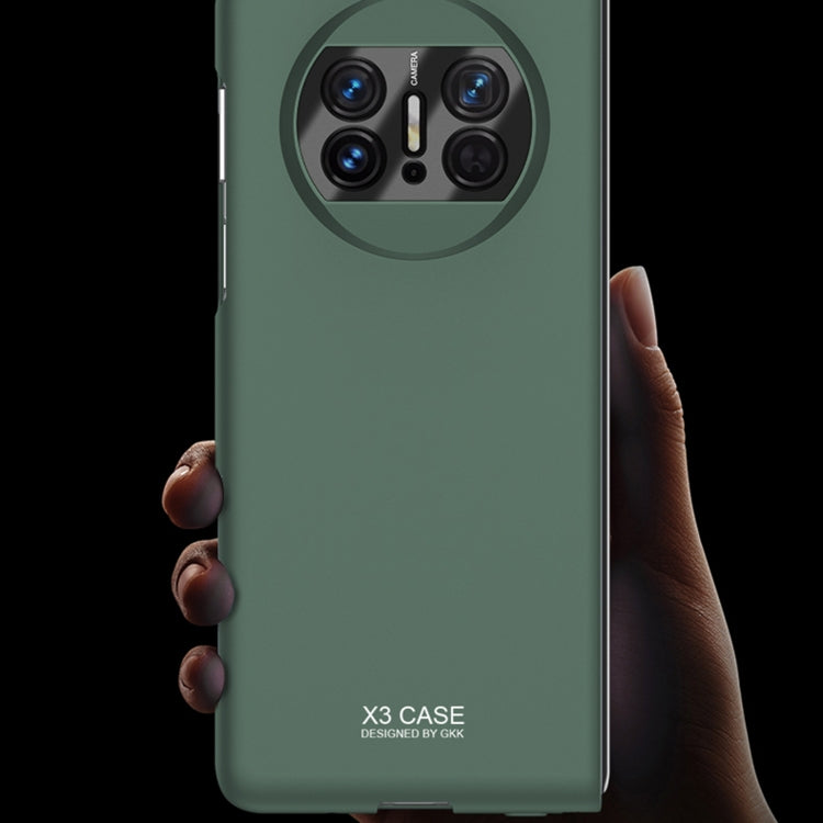 For Huawei Mate X3 GKK Peep-proof Integrated Ultra-thin Full Coverage Phone Flip Case(Gold) - Huawei Cases by GKK | Online Shopping South Africa | PMC TechLife | Buy Now Pay Later Mobicred