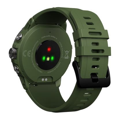 Zeblaze Ares 3 1.52 inch IPS Screen Smart Watch Supports Health Monitoring / Voice Calls(Wild Green) - Smart Watches by Zeblaze | Online Shopping South Africa | PMC Jewellery