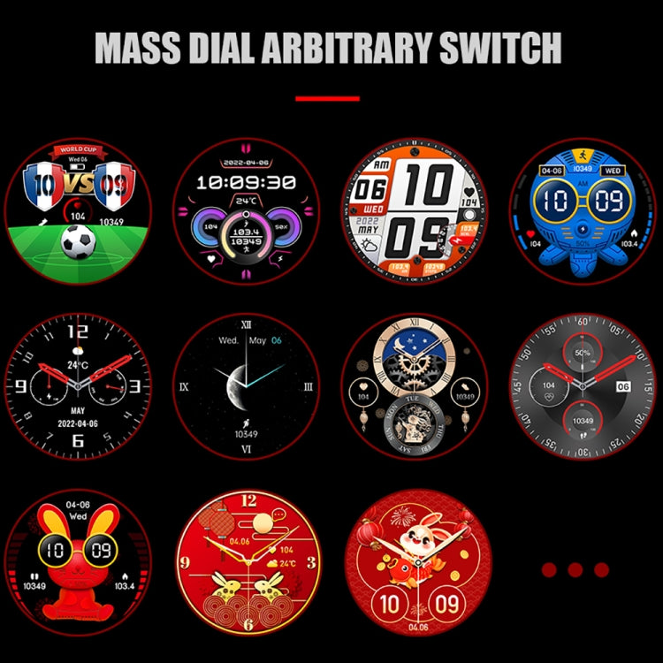 CT18 1.43 inch AMOLED Screen Smart Watch Supports Bluetooth Call/Blood Oxygen Detection(Orange) - Smart Watches by PMC TechLife | Online Shopping South Africa | PMC TechLife