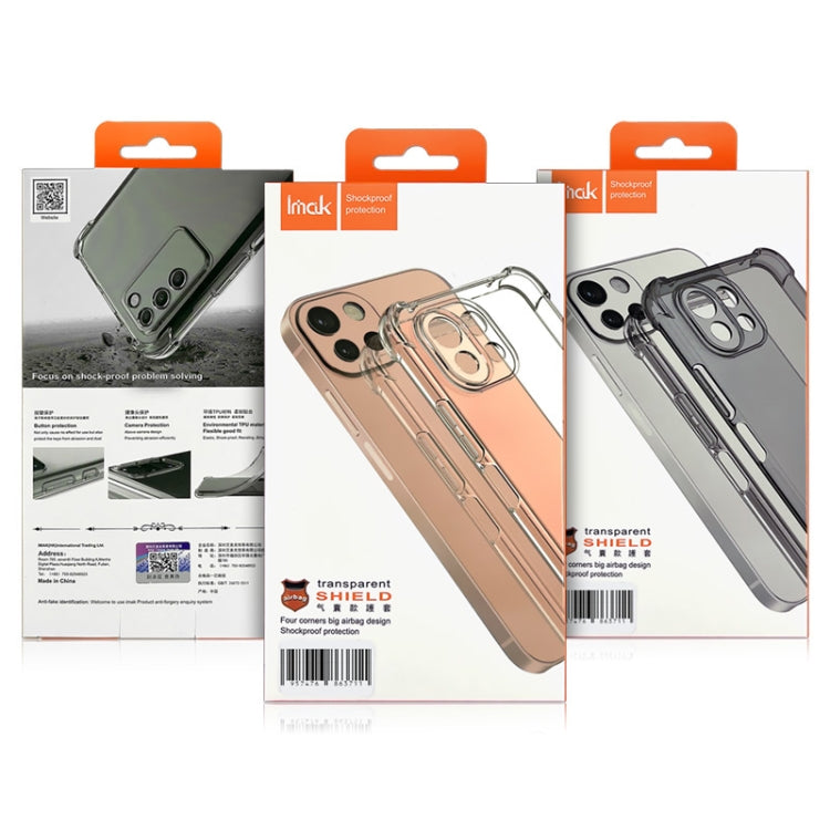 For Huawei P60 / P60 Pro imak Shockproof Airbag TPU Phone Case(Transparent) - Huawei Cases by imak | Online Shopping South Africa | PMC Jewellery