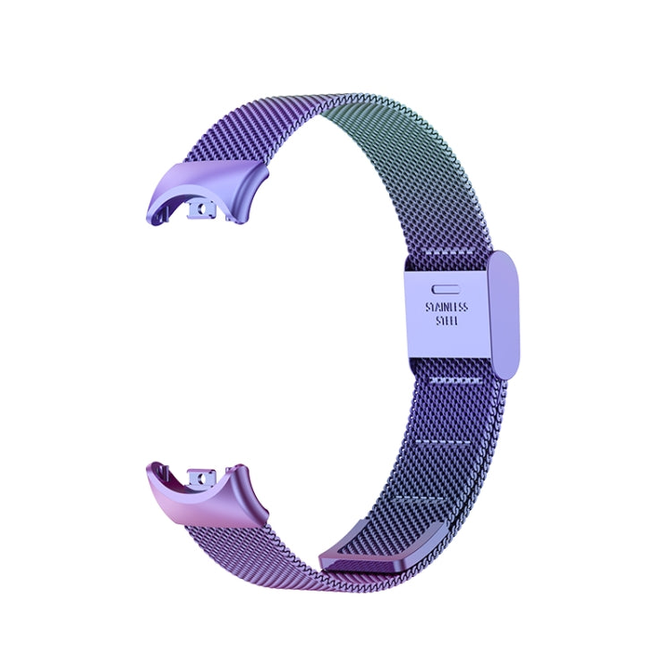 For Xiaomi Mi Band 8 Milanese Buckle Metal Watch Band(Colorful) -  by PMC Jewellery | Online Shopping South Africa | PMC Jewellery