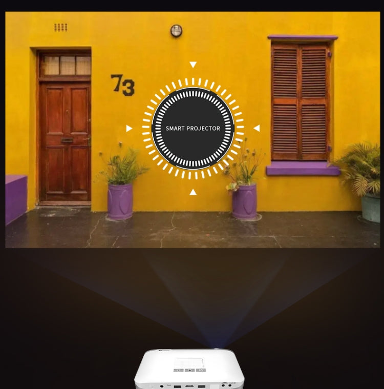 WOWOTO T9S TI DLP DMD 0.45 1280 x 800 4K 350ANSI RGB LED Smart Projector(EU Plug) - free shipping - PMC TechLife - Order now!