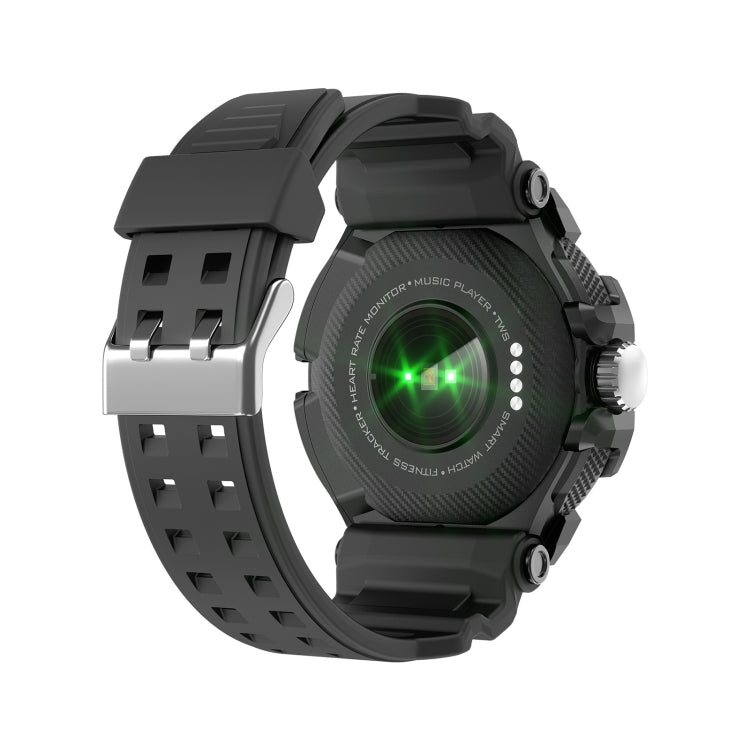 OVISEN GT100 1.39 inch TFT Screen 2 in 1 Bluetooth Headset Smart Watch, Support Blood Oxygen Monitoring/Bluetooth Music(Black) -  by PMC TechLife | Online Shopping South Africa | PMC TechLife