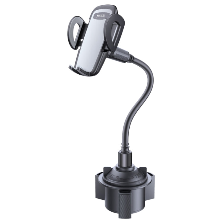 Yesido C112 Universal Car Water Cup Holder Telescopic Hose Phone Holder(Black) - free shipping - PMC TechLife - Order now!