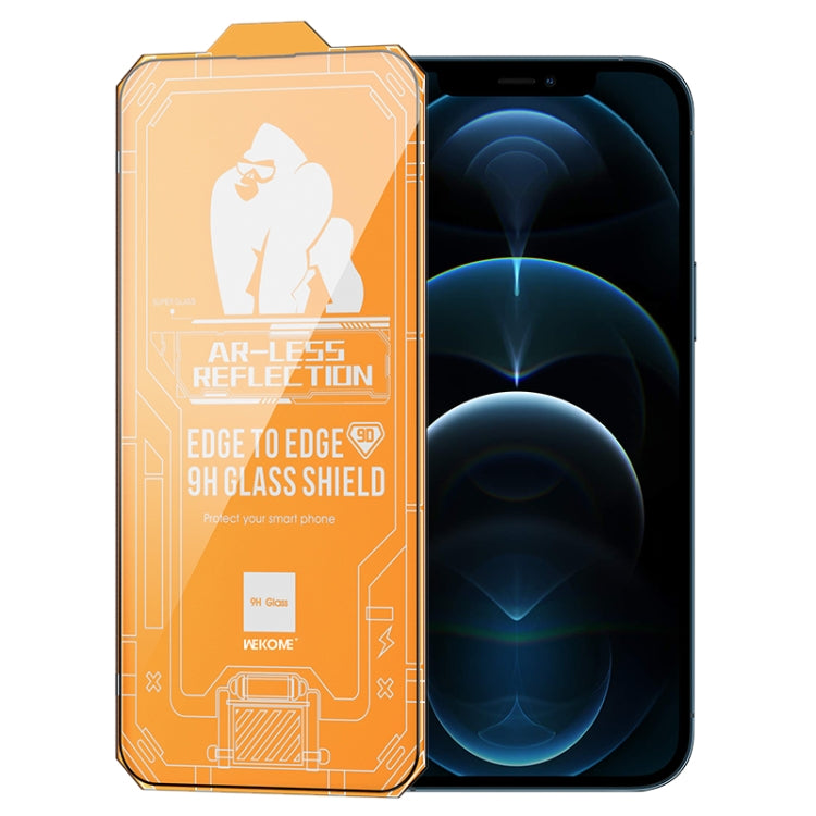 For iPhone 12 Pro Max WK WTP-069 King Kong Vacha 9D Curved AR HD Tempered Glass Film(Black) - iPhone 12 Pro Max Tempered Glass by WK | Online Shopping South Africa | PMC TechLife | Buy Now Pay Later Mobicred