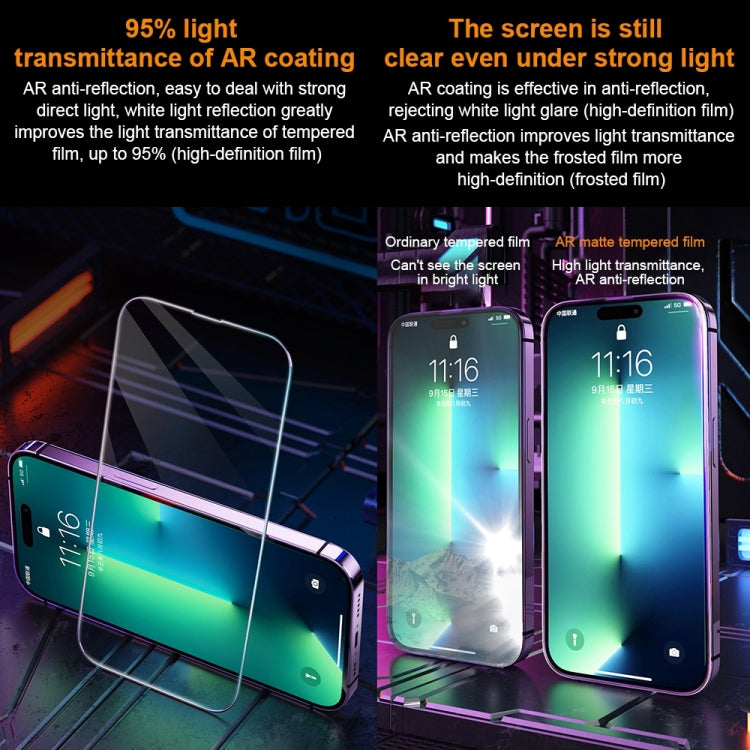 For iPhone 12 Pro Max WK WTP-069 King Kong Vacha 9D Curved AR HD Tempered Glass Film(Black) - iPhone 12 Pro Max Tempered Glass by WK | Online Shopping South Africa | PMC TechLife | Buy Now Pay Later Mobicred