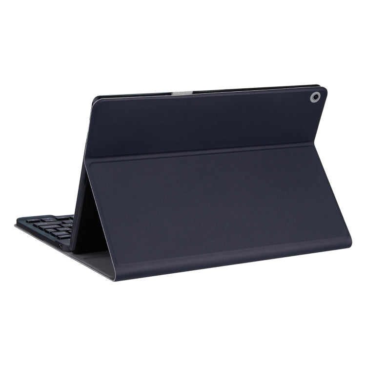 For Lenovo Tab M10 3rd Gen TB-328XU Bluetooth Keyboard Leather Tablet Case(Blue) - Lenovo Keyboard by PMC TechLife | Online Shopping South Africa | PMC TechLife