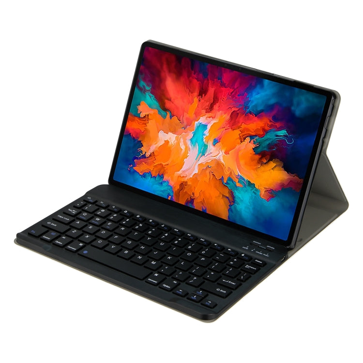 For Lenovo Tab M10 3rd Gen TB-328XU Bluetooth Keyboard Leather Tablet Case(Blue) - Lenovo Keyboard by PMC TechLife | Online Shopping South Africa | PMC TechLife