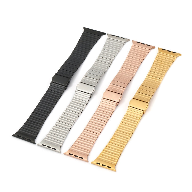 Ocean Metal Replacement Watch Band For  Apple Watch 6 40mm(Rose Gold) - Watch Bands by PMC Jewellery | Online Shopping South Africa | PMC Jewellery