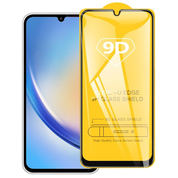 For Samsung Galaxy A34 5G 9D Full Glue Full Screen Tempered Glass Film - free shipping - PMC TechLife - Order now!