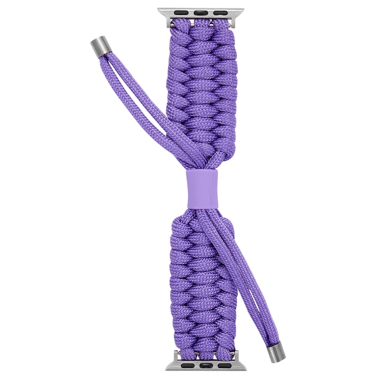 Stretch Plain Silicone Bean Watch Band For Apple Watch SE 2022 44mm(Light Purple) -  by PMC TechLife | Online Shopping South Africa | PMC TechLife