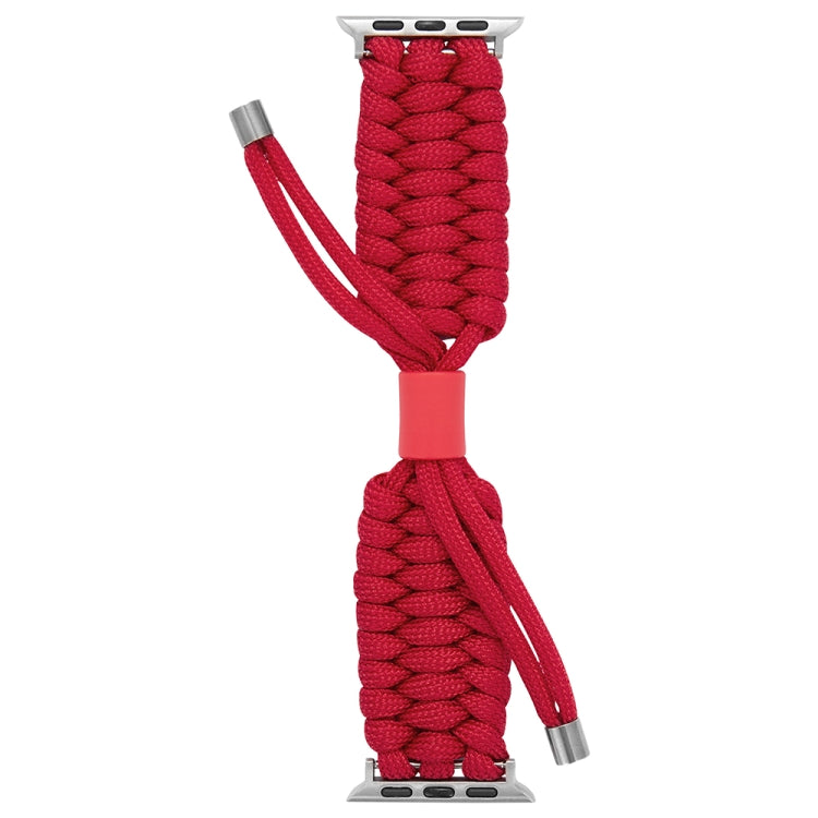 Stretch Plain Silicone Bean Watch Band For Apple Watch 5 44mm(Red) -  by PMC Jewellery | Online Shopping South Africa | PMC Jewellery