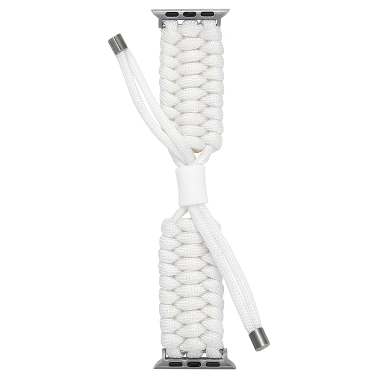 Stretch Plain Silicone Bean Watch Band For Apple Watch 3 42mm(White) -  by PMC TechLife | Online Shopping South Africa | PMC TechLife