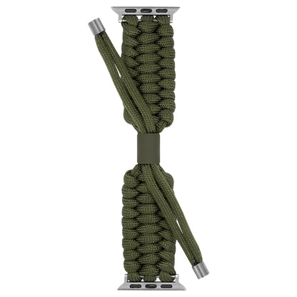 Stretch Plain Silicone Bean Watch Band For Apple Watch 3 42mm(Army Green) -  by PMC Jewellery | Online Shopping South Africa | PMC Jewellery