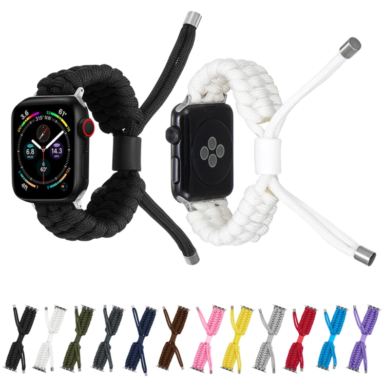 Stretch Plain Silicone Bean Watch Band For Apple Watch SE 2022 44mm(Yellow) -  by PMC TechLife | Online Shopping South Africa | PMC TechLife