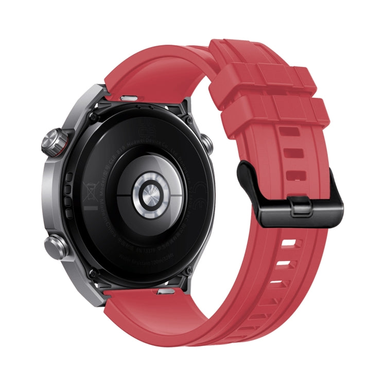 3pcs Longer Style For Huawei Watch Ultimate Silicone Replacement Watch Band(Red) -  by PMC TechLife | Online Shopping South Africa | PMC TechLife