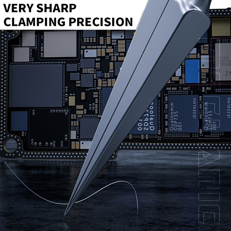 Mechanic KA-11 Non-magnetic Micrometer Pointed Tweezers - free shipping - PMC TechLife - Order now!