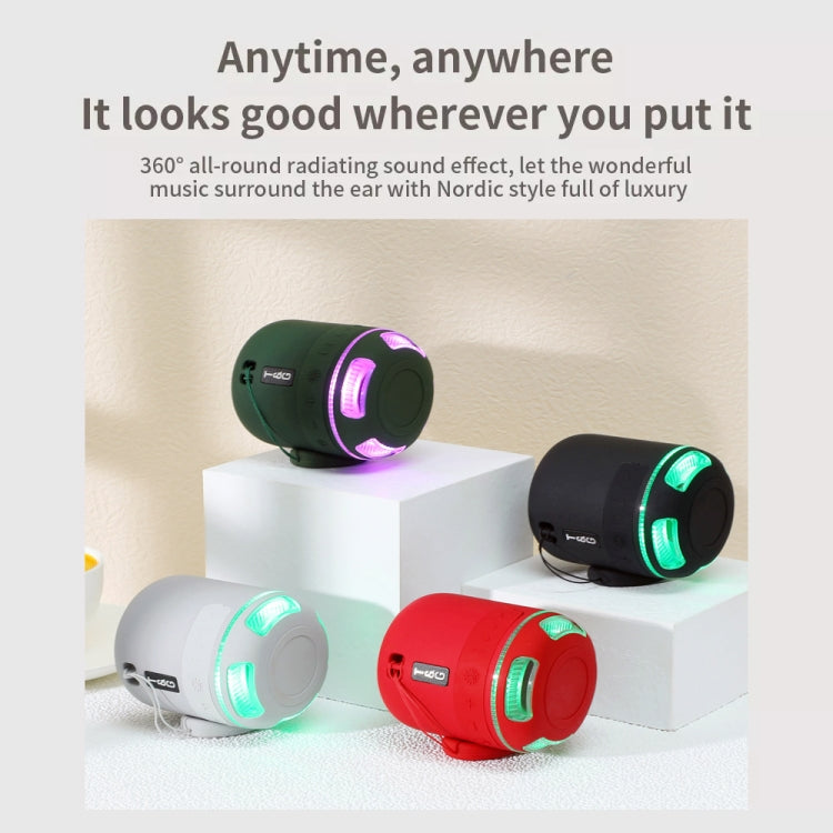 T&G TG294 TWS LED Mini Portable Wireless Stereo Sound Outdoor Speaker(Dark Green) - Mini Speaker by T&G | Online Shopping South Africa | PMC TechLife