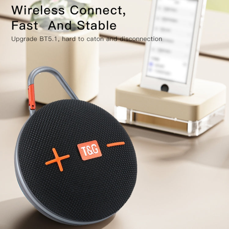 T&G TG648 TWS Outdoor Mini Portable Wireless Bluetooth Speaker with LED Light(Blue) - Mini Speaker by T&G | Online Shopping South Africa | PMC TechLife
