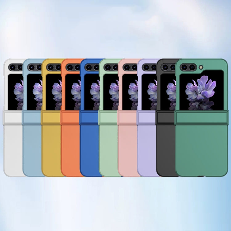 For Samsung Galaxy Z Flip5 Skin Feel PC Phone Case with Hinge(Mint Green) - free shipping - PMC TechLife - Order now!