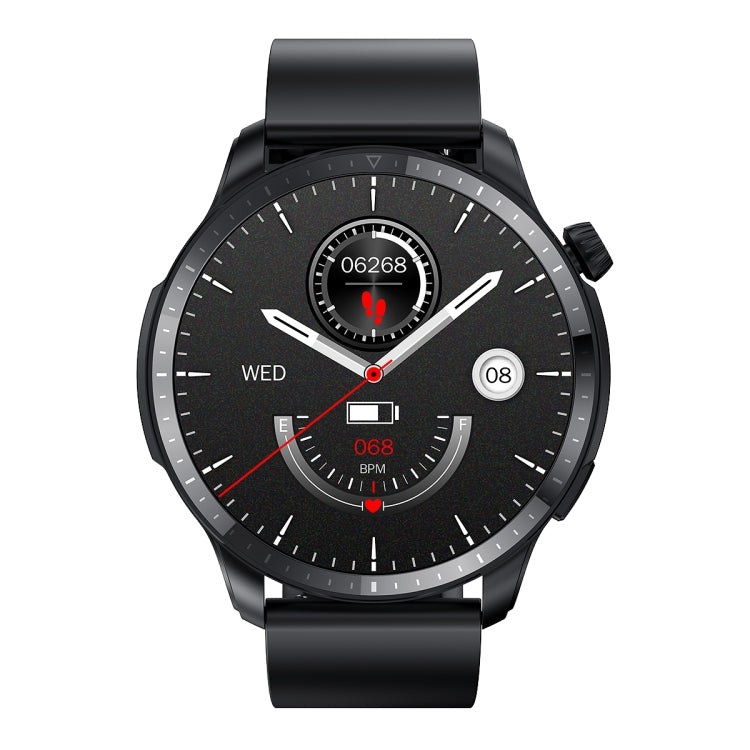 T52 1.39 inch IP67 Waterproof Silicone Band Smart Watch Supports Bluetooth Call / Blood Oxygen / Body Temperature Monitoring(Black) -  by PMC TechLife | Online Shopping South Africa | PMC TechLife