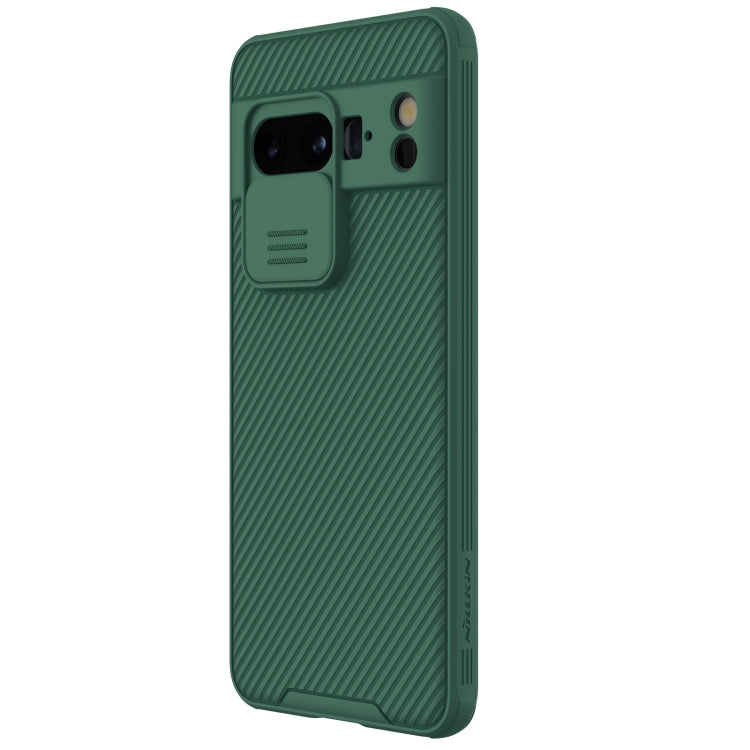 For Google Pixel 8 Pro NILLKIN CamShield Pro PC Phone Case(Green) - Google Cases by NILLKIN | Online Shopping South Africa | PMC Jewellery