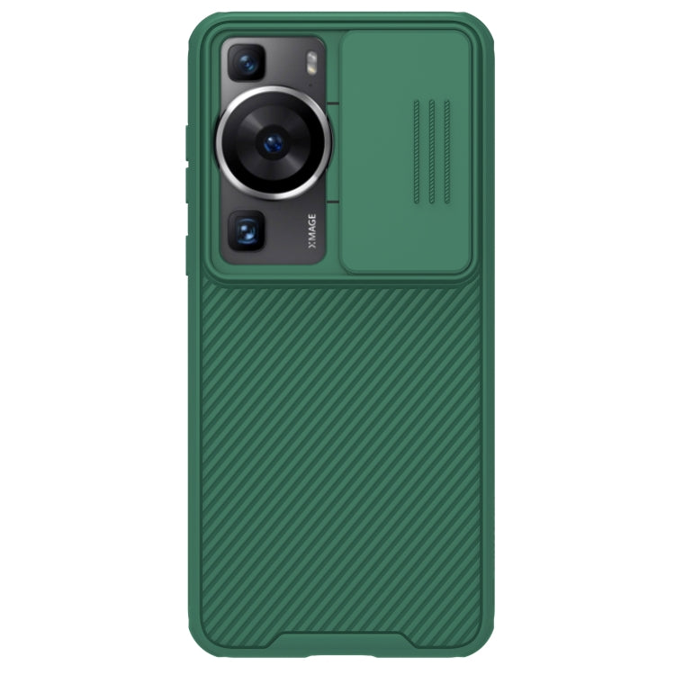 For Huawei P60 Pro / P60 NILLKIN CamShield Pro PC Phone Case(Green) - Huawei Cases by NILLKIN | Online Shopping South Africa | PMC Jewellery