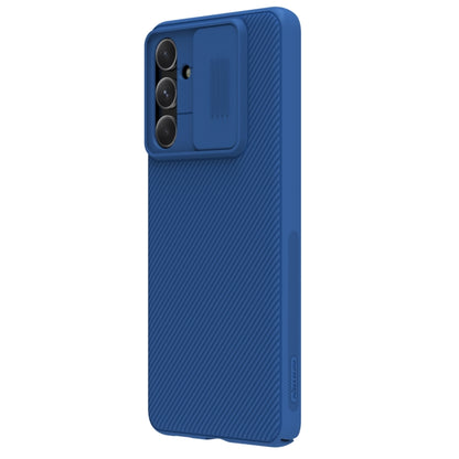 For Samsung Galaxy M54 5G NILLKIN Black Mirror Series Camshield PC Phone Case(Blue) - Galaxy Phone Cases by NILLKIN | Online Shopping South Africa | PMC Jewellery