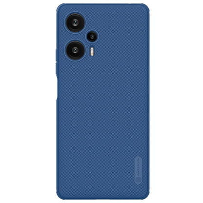 For Xiaomi Redmi Note 12 Turbo / Poco F5 NILLKIN Frosted Shield Pro PC + TPU Phone Case(Blue) - Xiaomi Cases by NILLKIN | Online Shopping South Africa | PMC Jewellery