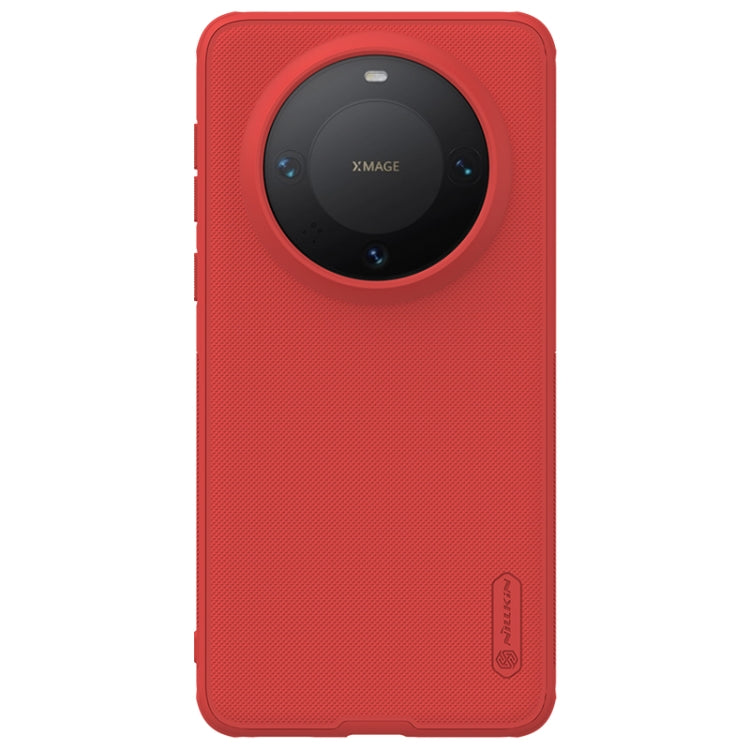 For Huawei Mate 60 NILLKIN Frosted Shield Pro PC + TPU Phone Case(Red) - Huawei Cases by NILLKIN | Online Shopping South Africa | PMC Jewellery