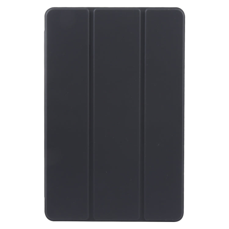 For Xiaomi Pad 6 / Pad 6 Pro Three-fold Holder Flip Tablet Leather Case(Black) -  by PMC Jewellery | Online Shopping South Africa | PMC Jewellery